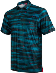 Green Camouflage Golf Polo Shirt for Men