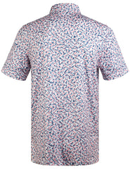 Paint Ripple Camouflage Golf Polo Shirt for Men