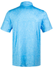 Sea Ocean Golf Polo Shirt for Men