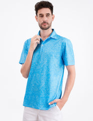 Sea Ocean Golf Polo Shirt for Men