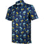 Navy Sailboat Palm Men’s Performance Golf Polo