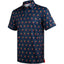 Navy Cocktail Funny Golf Polo Shirt for Men