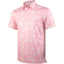 Pink Coconut Tree Golf Shirts for Men Short Sleeve Performance Polo