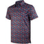 Floral Golf Shirts for Men Short Sleeve Performance Polo
