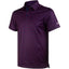 Purple Texas Bull Golf Shirts for Men Short Sleeve Performance Polo