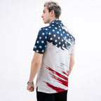 American Brushstroke Men’s Performance Golf Polo