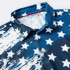American Brushstroke Men’s Performance Golf Polo
