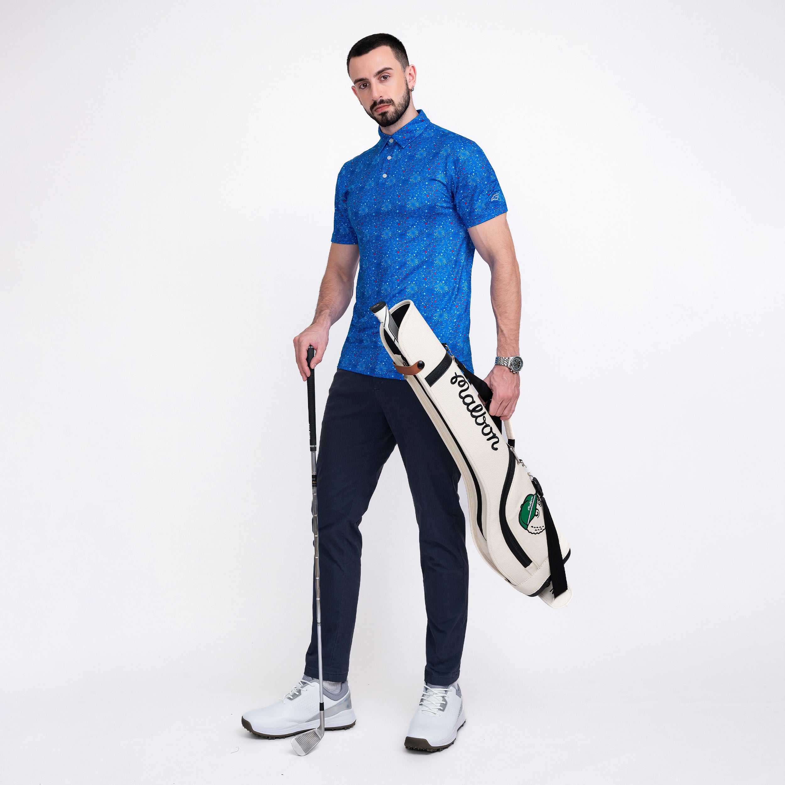 Fireworks USA Men’s Performance Golf Polo