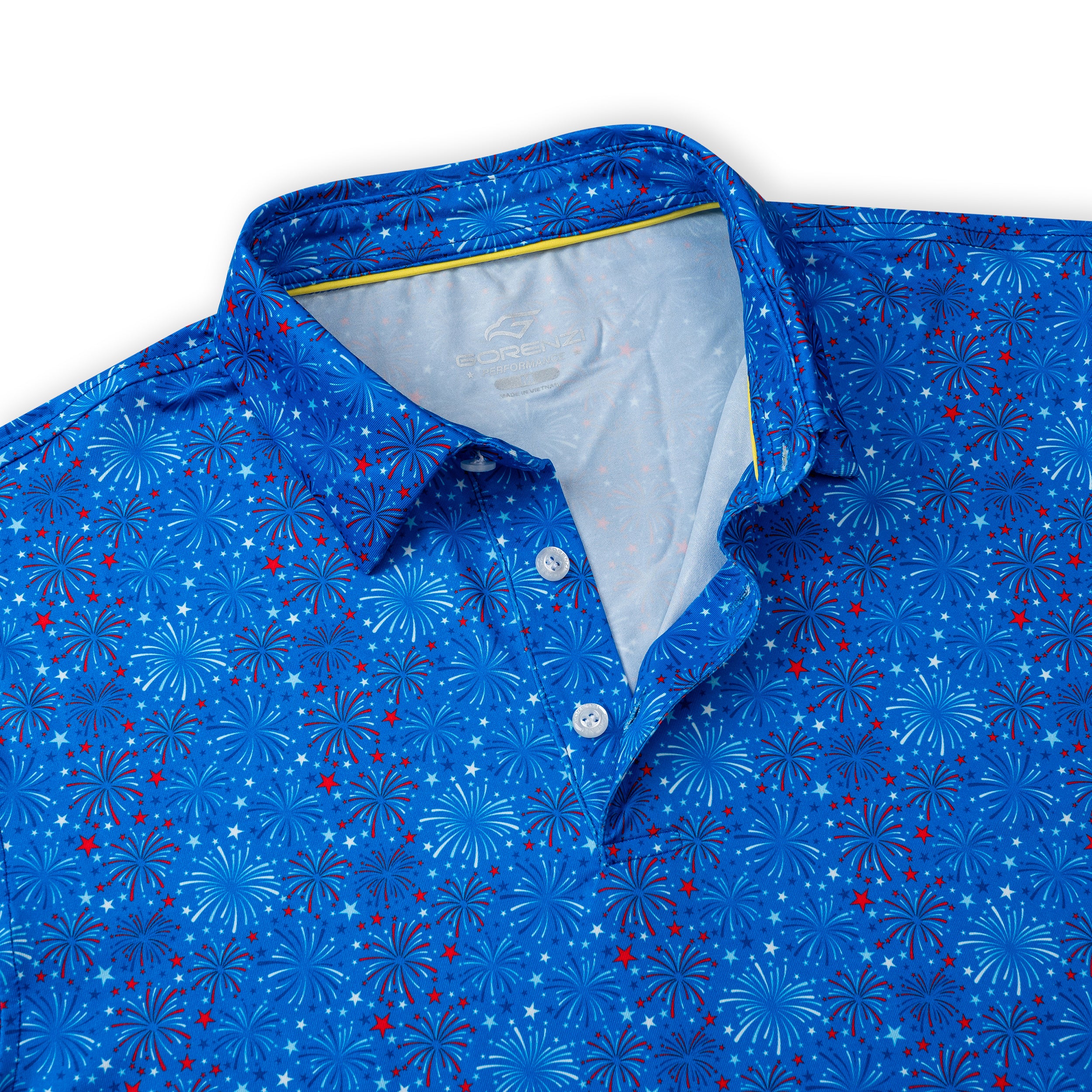 Fireworks USA Men’s Performance Golf Polo