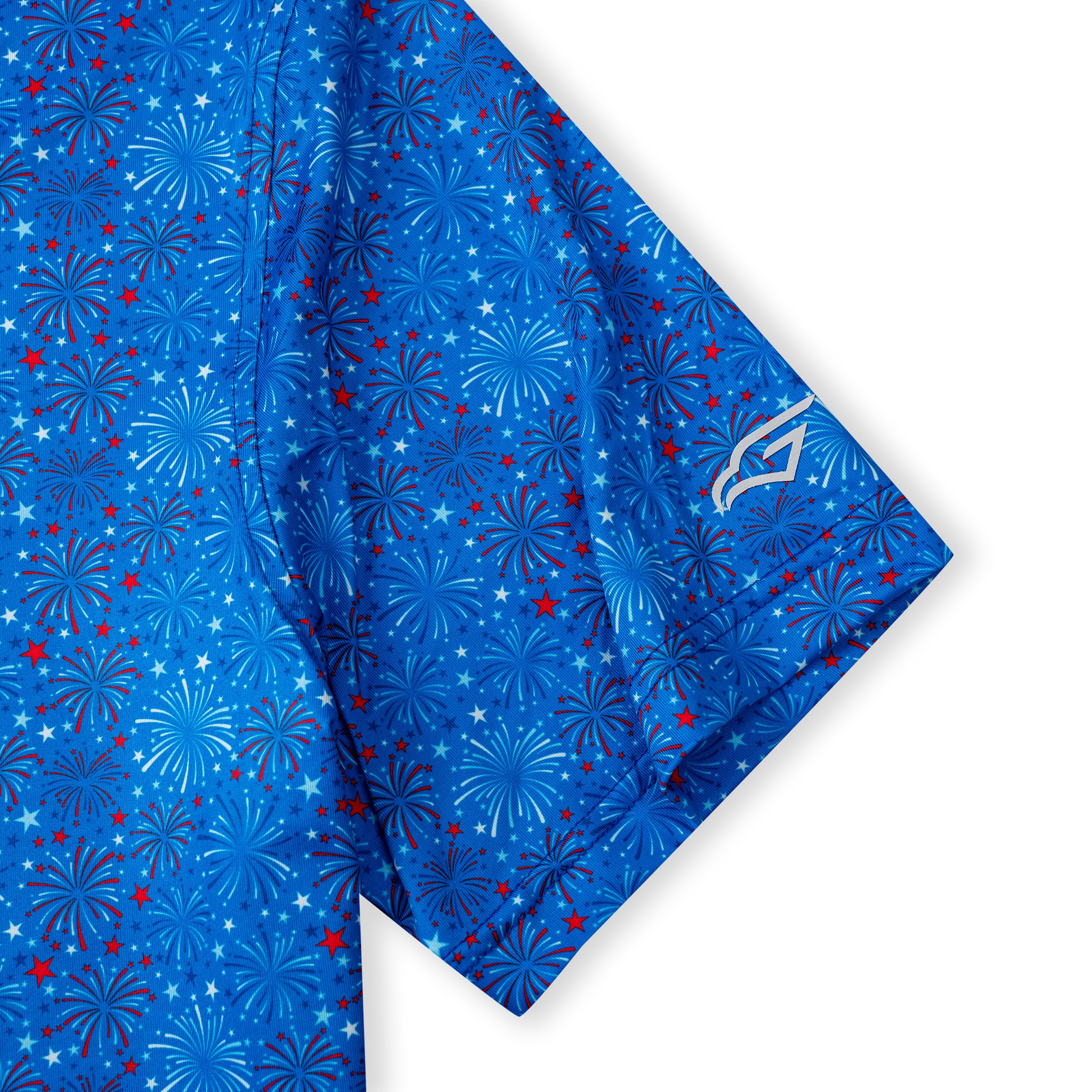Fireworks USA Men’s Performance Golf Polo
