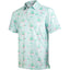 Crocodile Tropical Coconut Tree Golf Polo Shirt for Men