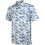 Dinosaur Jurassic Tropical Leaf Golf Polo Shirt for Men