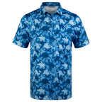 Blue Dinosaur Men’s Performance Golf Polo