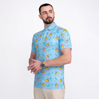 Tropical Dino Men’s Performance Golf Polo