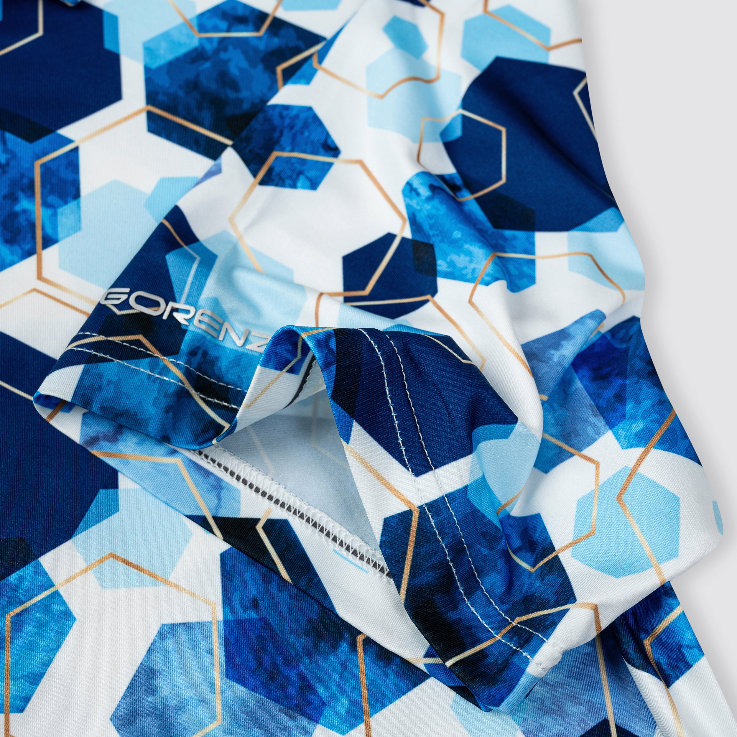 Blue Mosaic Men’s Performance Golf Polo