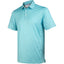 Green Square Geometric Golf Polo Shirt for Men