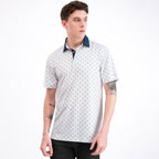 White Golf Club 02 Performance Polo Golf Shirts for Men