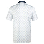 White Golf Club 02 Performance Polo Golf Shirts for Men