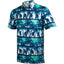Blue Bigfoot Palms Men’s Performance Golf Polo