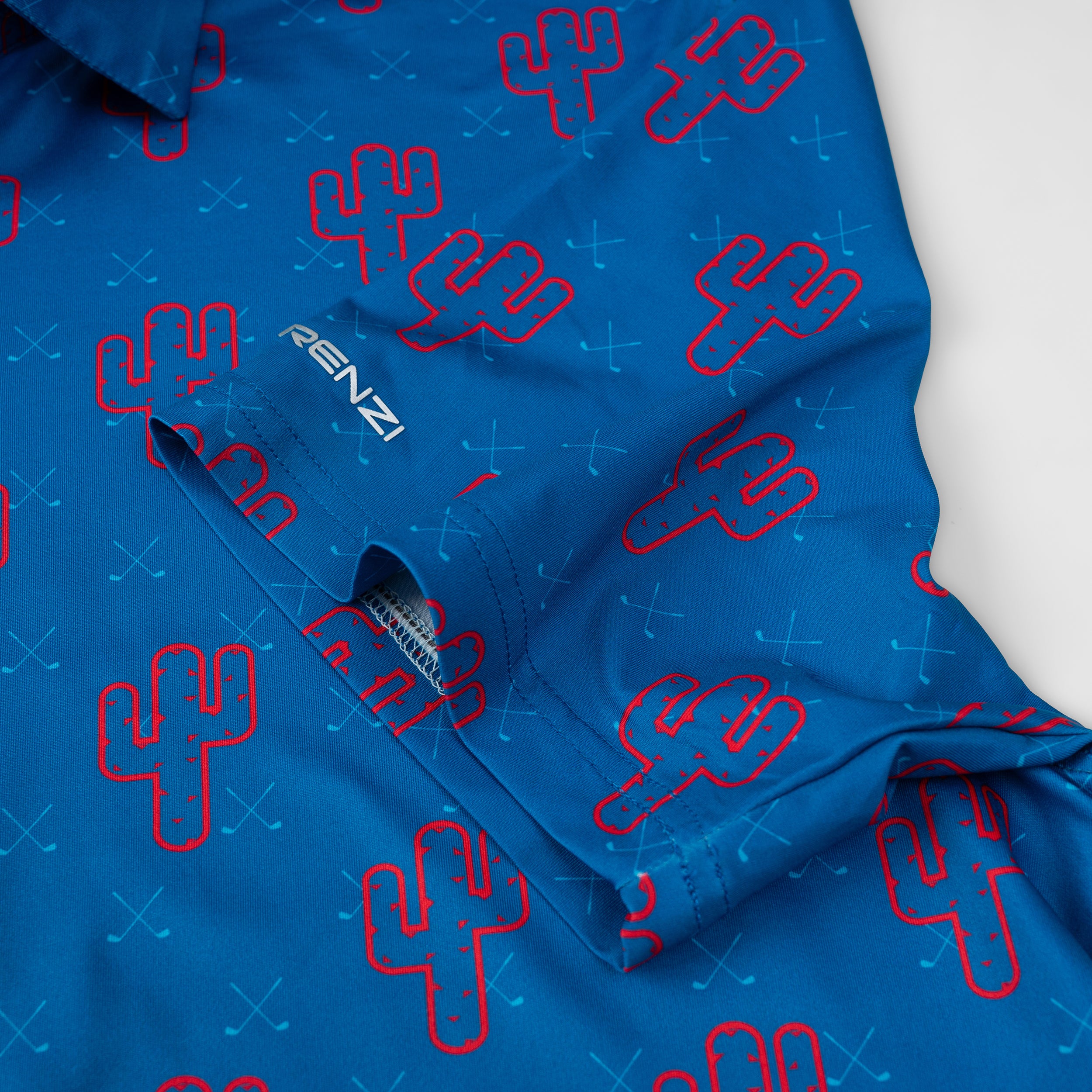 Blue Cactus Men’s Performance Golf Polo