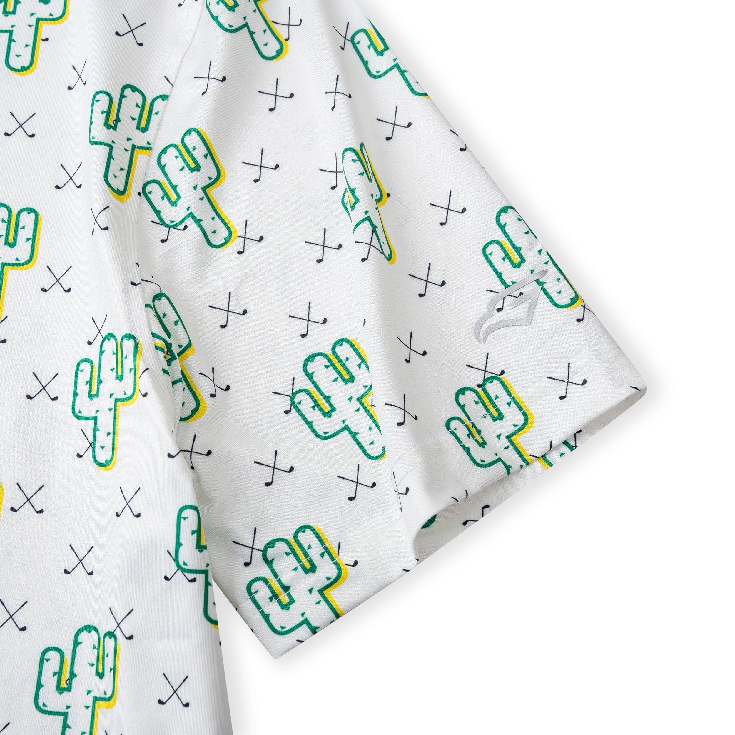White Cactus Men’s Performance Golf Polo