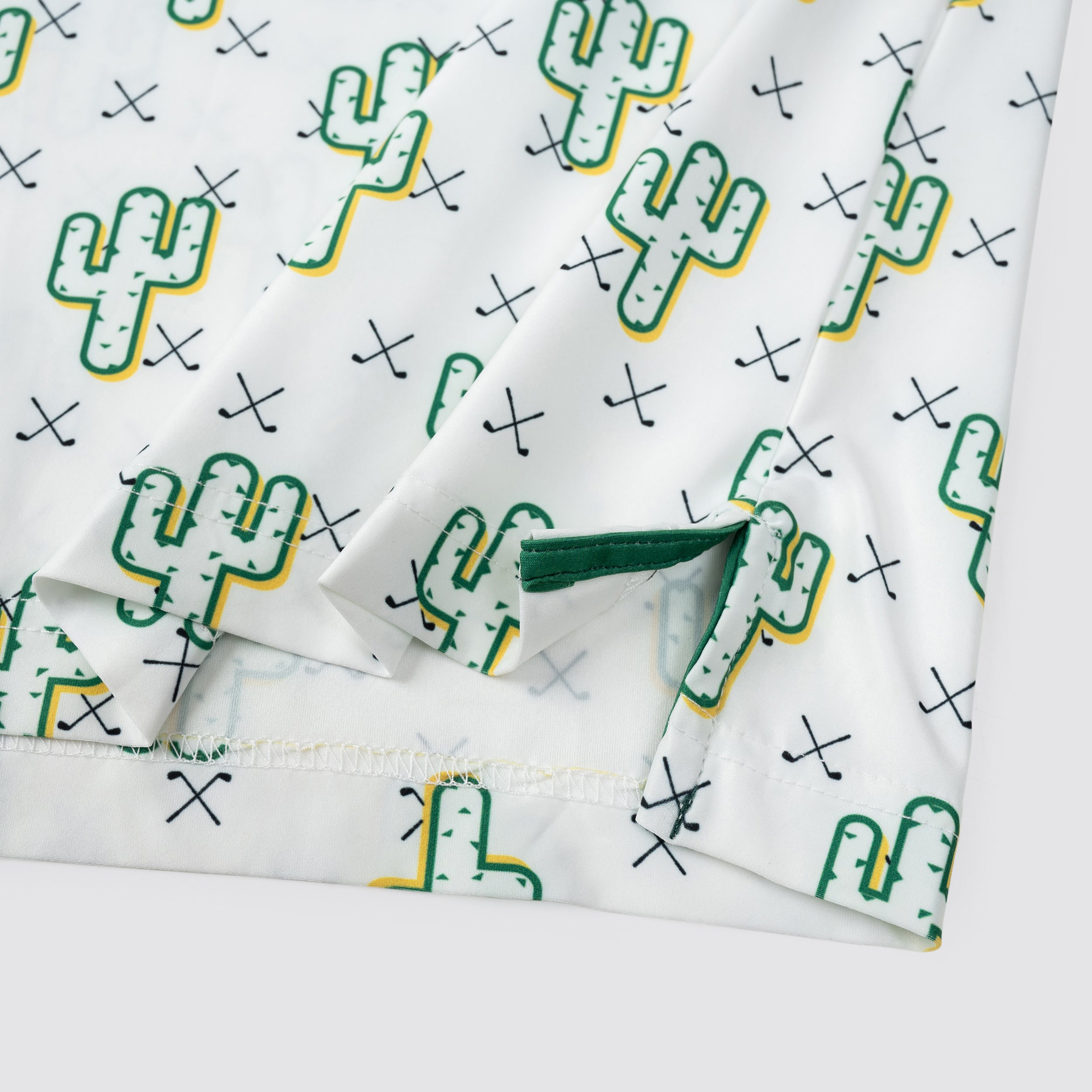 White Cactus Men’s Performance Golf Polo
