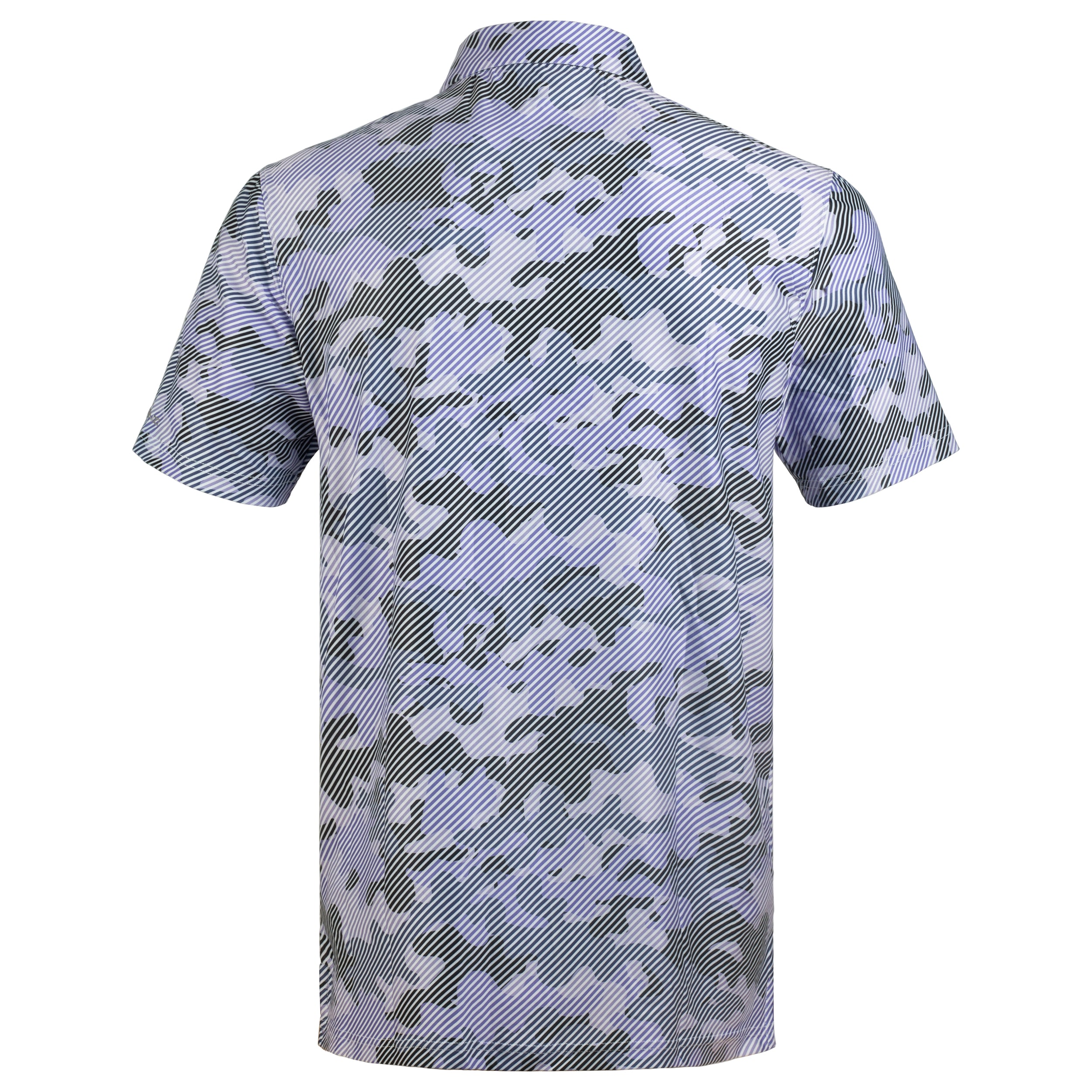 Purple Camo Men’s Performance Golf Polo