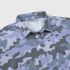 Purple Camo Men’s Performance Golf Polo