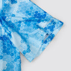 Blue Camouflage Men’s Performance Golf Polo
