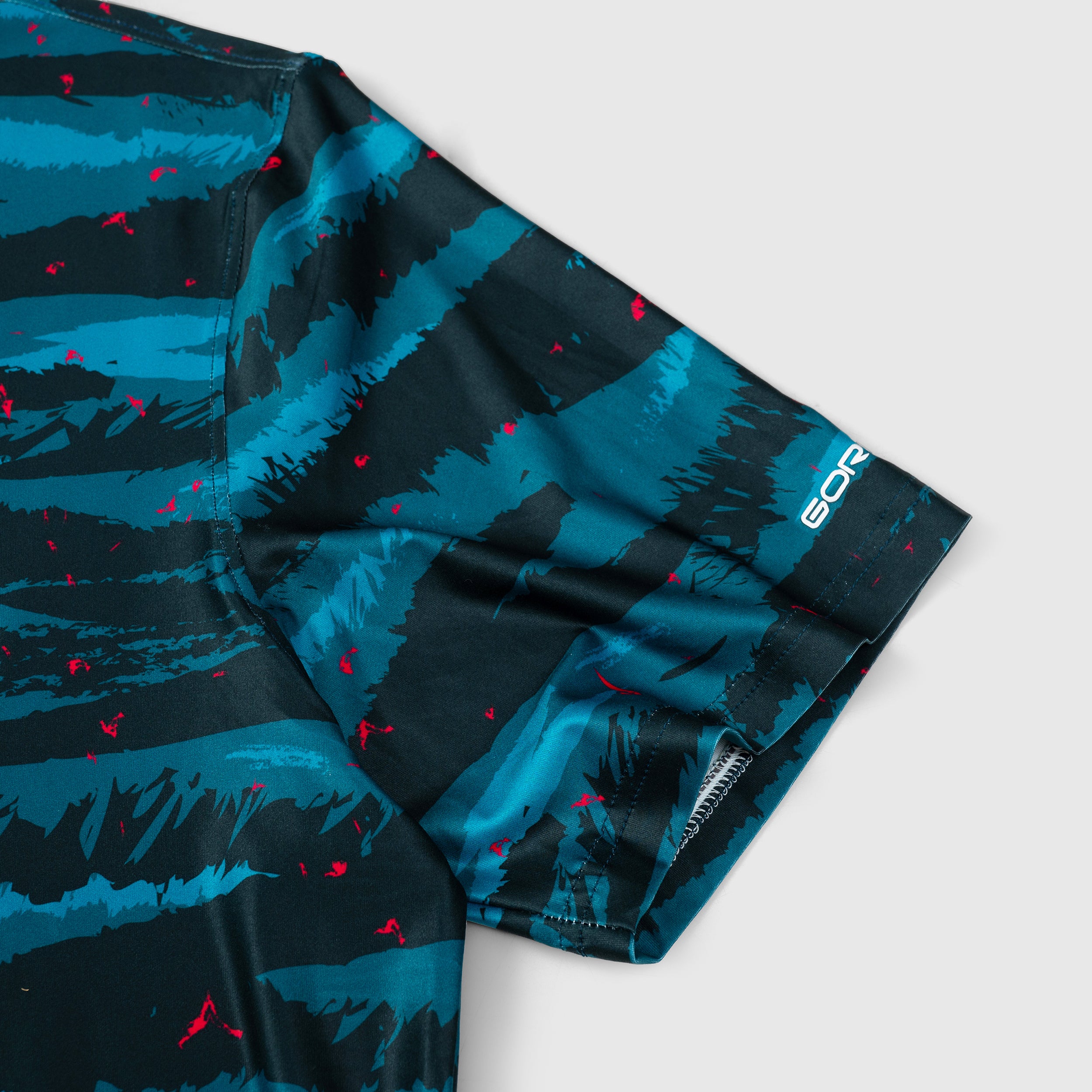 Green Tiger Camo Men’s Performance Golf Polo