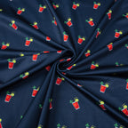 Navy Cocktail Funny Golf Polo Shirt for Men