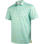 Mint Cocktail Men’s Performance Golf Polo