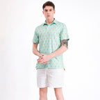 Mint Cocktail Men’s Performance Golf Polo
