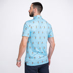 Golfing Hot Dog Men’s Performance Golf Polo
