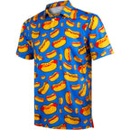 Classic Hot Dog Men’s Performance Golf Polo