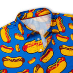 Classic Hot Dog Men’s Performance Golf Polo