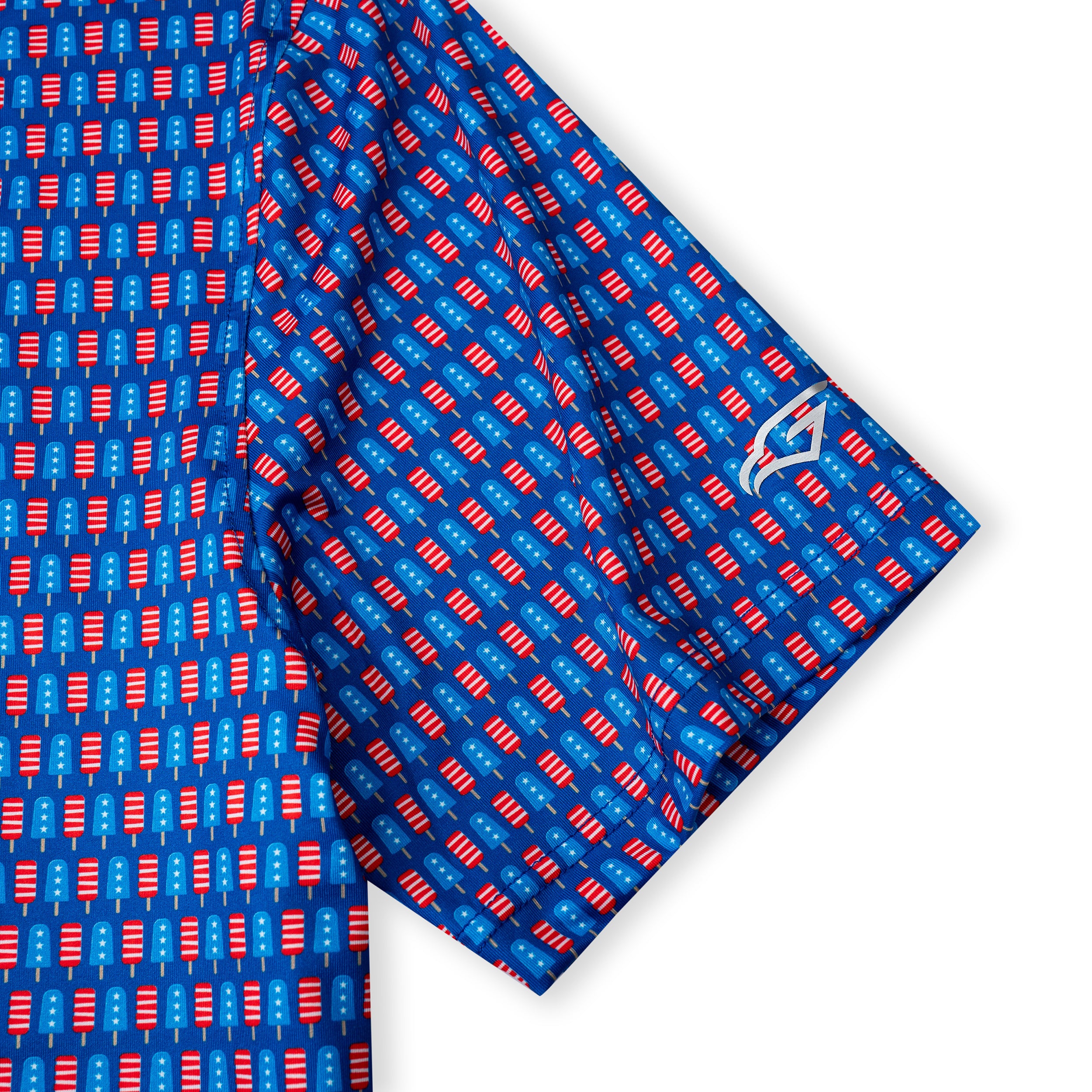 Patriotic Popsicle Men’s Performance Golf Polo