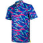 Blue Paint Smear Golf Polo Shirt for Men