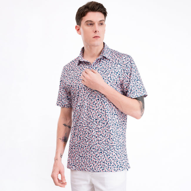 Paint Speckle Men’s Performance Golf Polo Main Image