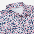 Paint Ripple Camouflage Golf Polo Shirt for Men