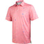 Pink Paint Flakes Golf Polo Shirt for Men