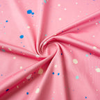 Pink Paint Flakes Golf Polo Shirt for Men