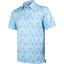 Sky Blue Paisley Men’s Performance Golf Polo