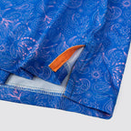 Royal Blue Paisley Men’s Performance Golf Polo