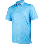 Ocean Blue Sea Life Men’s Performance Golf Polo