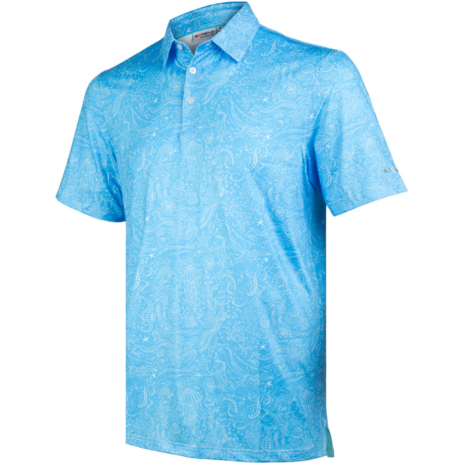 Sea Ocean Golf Polo Shirt for Men Hover Image