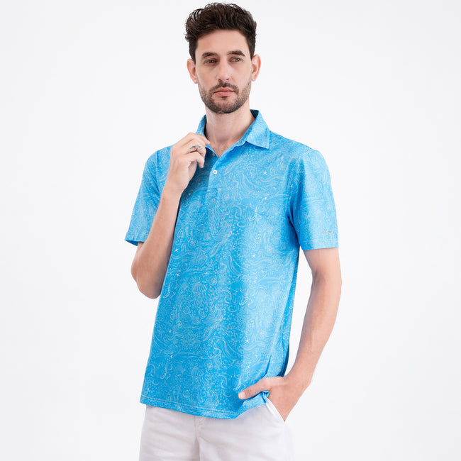 Sea Ocean Golf Polo Shirt for Men Main Image