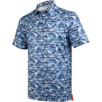 Shark Camo Men’s Performance Golf Polo