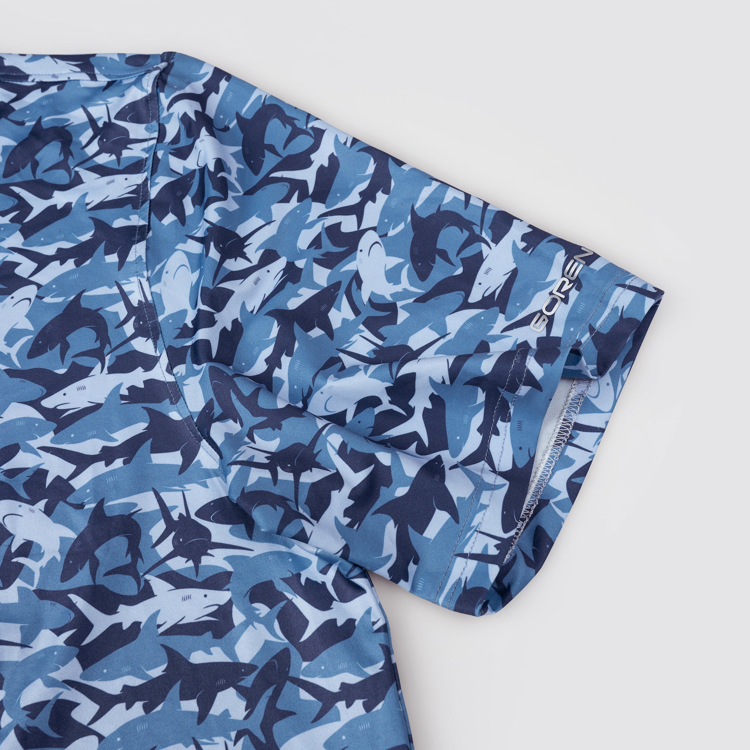 Shark Camo Men’s Performance Golf Polo