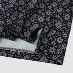 Black Tropical Floral Men’s Performance Golf Polo